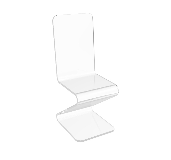 Acrylic Clear Chair/Lucite/Plexiglass/Perspex/Z Chair eBay